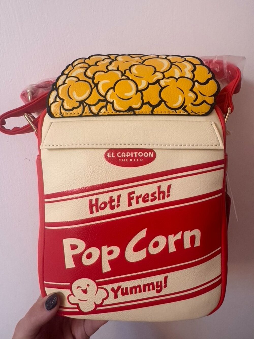 Disney Loungefly El CapiTOON Theater Popcorn Crossbody | Limited Ed. | NWT